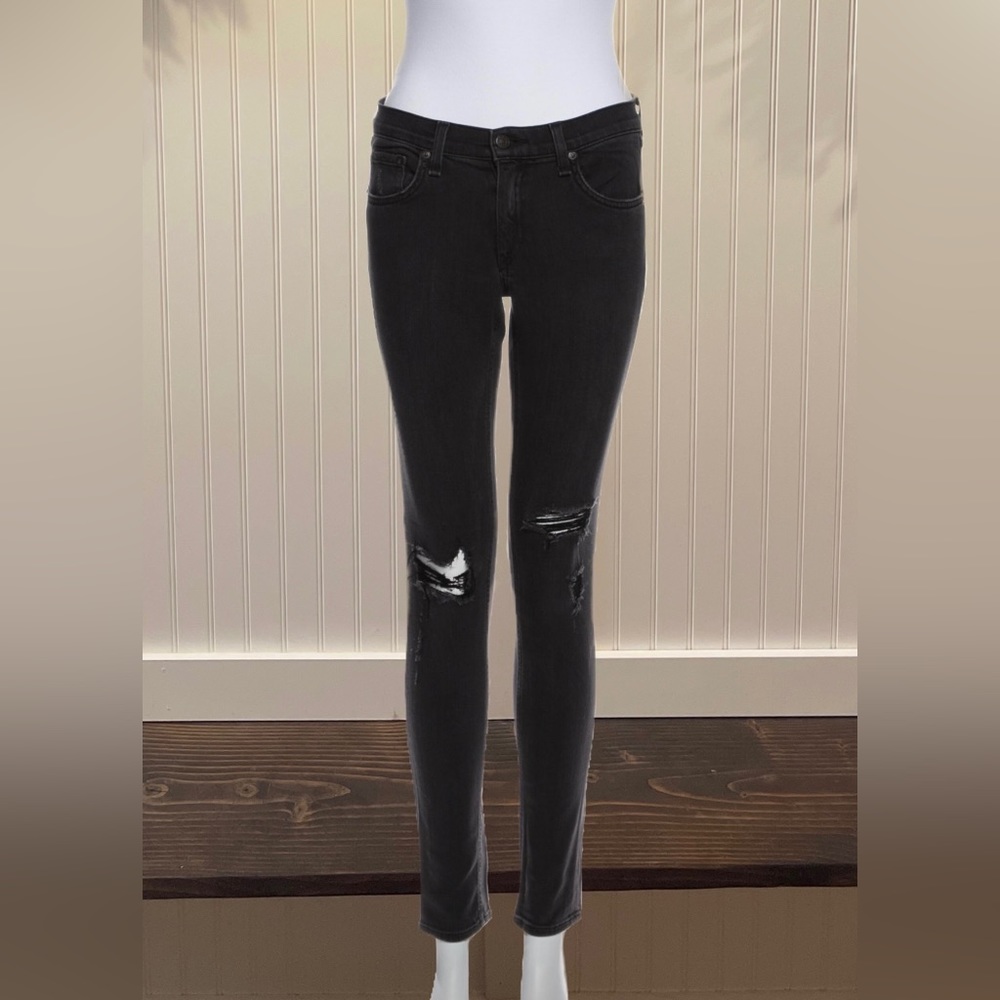 Rag & Bone Distressed Skinny Jeans